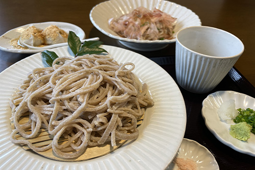 春の生粉打ち玄そばセット