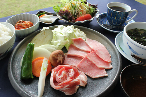 春の焼しゃぶランチ